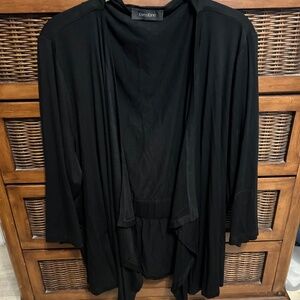 Karen Kane Rayon Open Front Cardigan - 2X